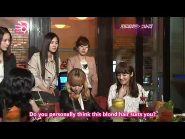 SNSD and their LOL sarcastic answer