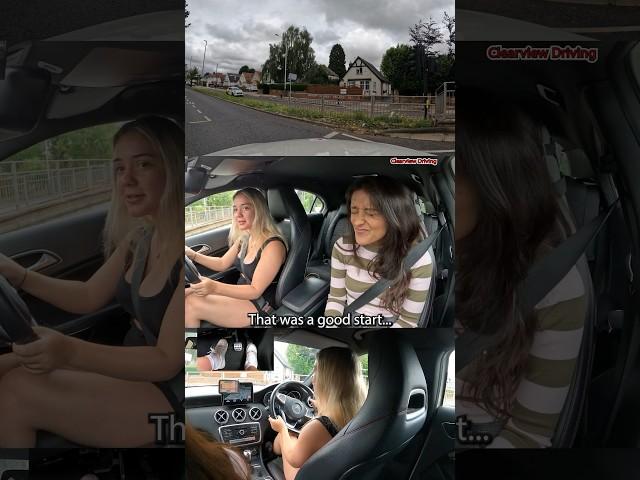 I CAN’T HELP… mock test with Erin #driving #mock #test #challenge #drive #manual #car #ops