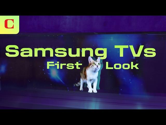 See Samsung’s Eye-Popping 2025 OLED TVs and Futuristic Concepts at CES