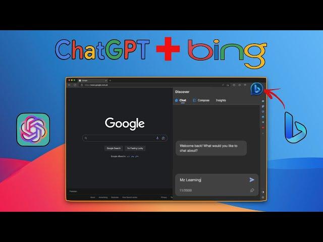 New Bing ChatGPT | How to Use New Bing with ChatGPT from Microsoft Edge Sidebar | 2024