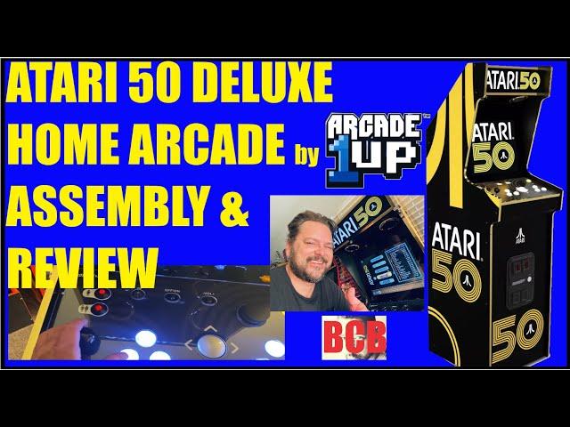 BCB 122: ATARI 50 DELUXE HOME ARCADE by Arcade1Up - Assembly & Review!