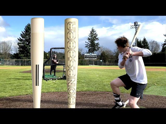 HITTING WITH THE WARSTIC BONESABER - The most slept on BBCOR of 2020? - BBCOR Baseball Bat Reviews