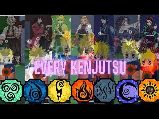 Every Kenjutsu in Shindo Life