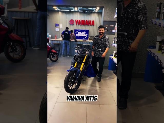 Meet my new Yamaha MT-15 – ready to conquer the streets with power, style, and attitude.