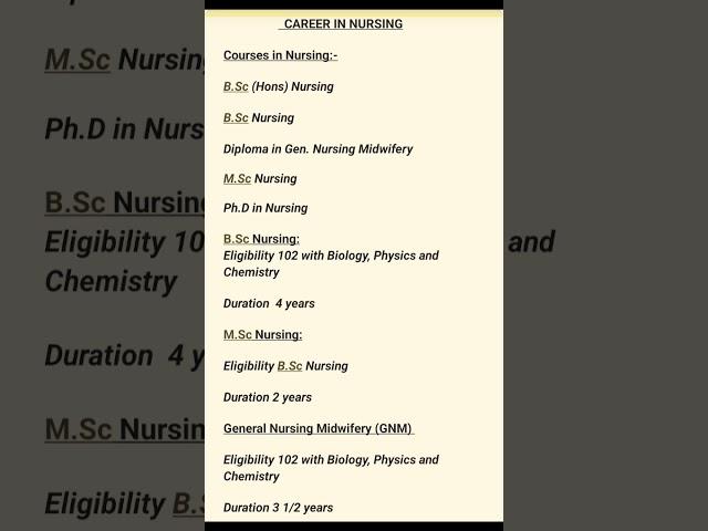 Career in Nursing I Cources in Nursing I Nursing Officer Salary I Salary in Nursing Field I #nursing