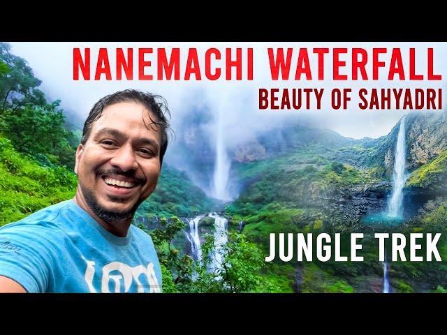 Nanemachi Waterfall Trek | NaneMachi Waterfall Mahad | Nanemachi Waterfall Best Waterfall in Sahydri