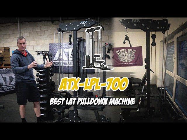 SAM REVIEWS ATX-LPL-700: The Best Lat Pulldown Machine for Small Spaces!