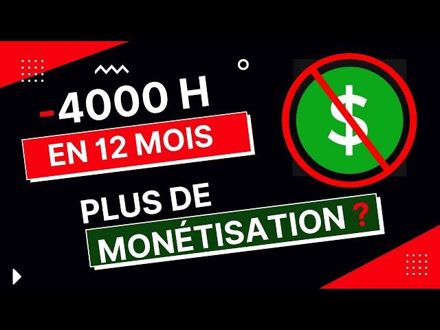 YouTube concernant les 4000 heures de visionnage