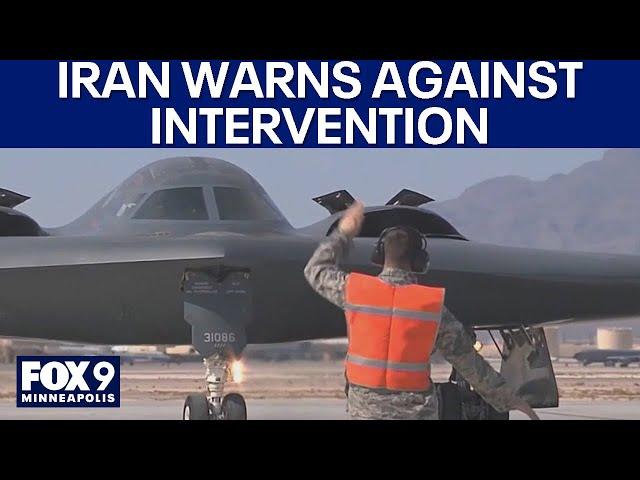 Iran warns of ‘all-out-war’ if US military intervenes