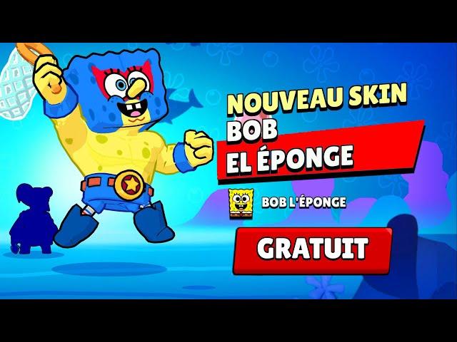  MON 1er SKIN BOB L'ÉPONGE dans ce pack opening Brawl Stars !!!