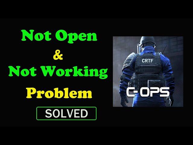 How to Fix Critical Ops App Not Working / Not Opening / Loading Problem in Android & Ios