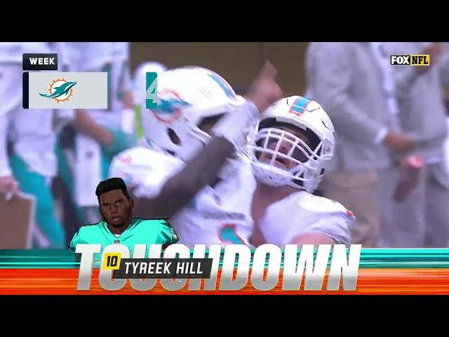 Top 10 Tyreek Hill plays of the 2023 season | Miami Dolphins