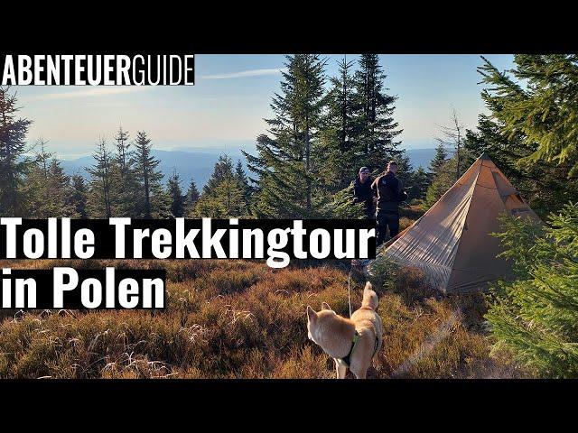 2 Nächte auf Tour im Riesengebirge mit Melli, Peter & Hund | Trekking, Wandern, Wildzelten in Polen