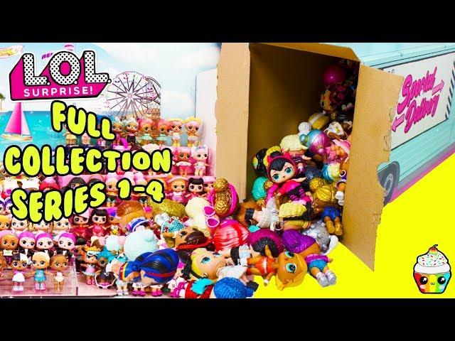 LOL Surprise Full Collection Series 1-4 ALL DOLLS + Duplicates, Exclusives