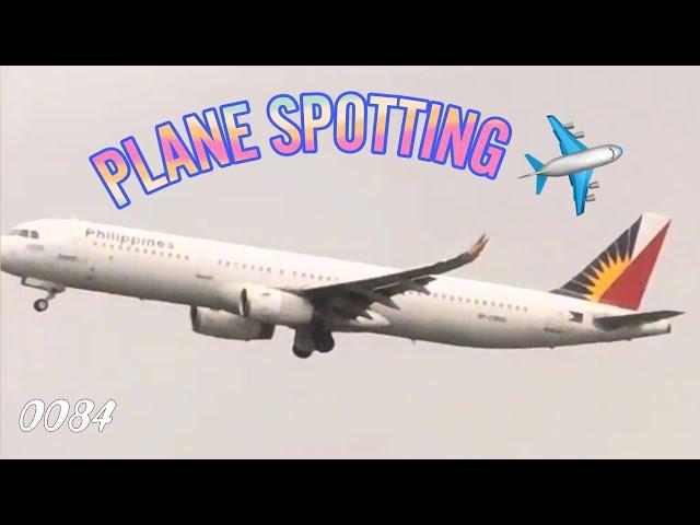 PLANE SPOTTING 0084 ​⁠@mhitamacabidangvlog  #airplanetaxi #takingoff