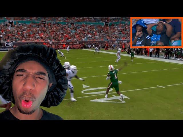 MIAMI U TOP 5 IN THE NATION!!! | Duke vs #5 Miami Hurricanes | 2024 College Football Highlights