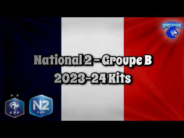 2023-24 National 2 - Groupe B Kits