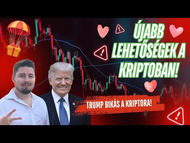 Trump "BULLISH" a BTC-re! | Layer3 airdrop, DeBridge, Zeta Markets, ...