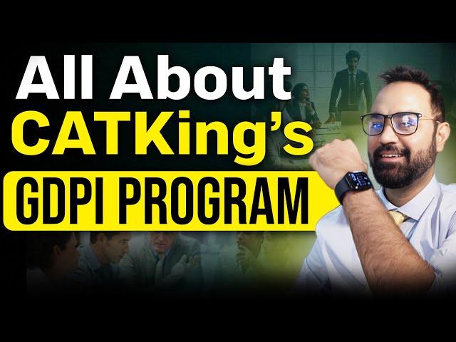 CATKing GDPI Program Update | GDPI Preparation Guide For Top Bschool | Crack IIM Interviews #GDPI