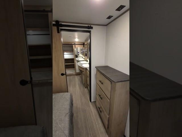 #shorts 2023 Sabre 38RLH Quad Slide Rear Living 5th Wheel by Forestriver @ Couchs RV Nation #RVlife