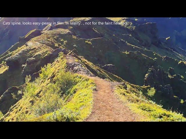 Solo hiking the Fimmvörðuháls trail (Fimmvorduhals) in Iceland