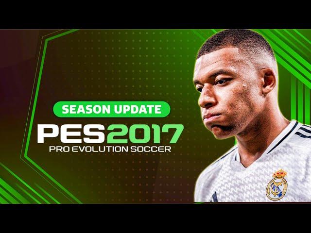 PES 2017 Next Season Patch 2025 | تحميل أفضل باتش للعبة بيس 2017 خرافى إلى بيس 2025