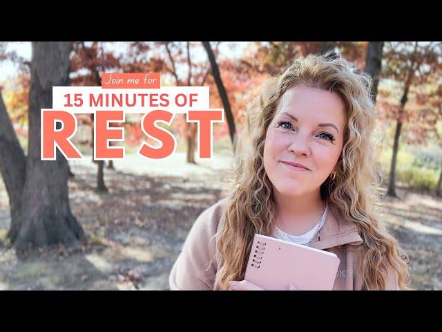 The Easy Way to Get 15 Minutes of Rest Into Your Day!