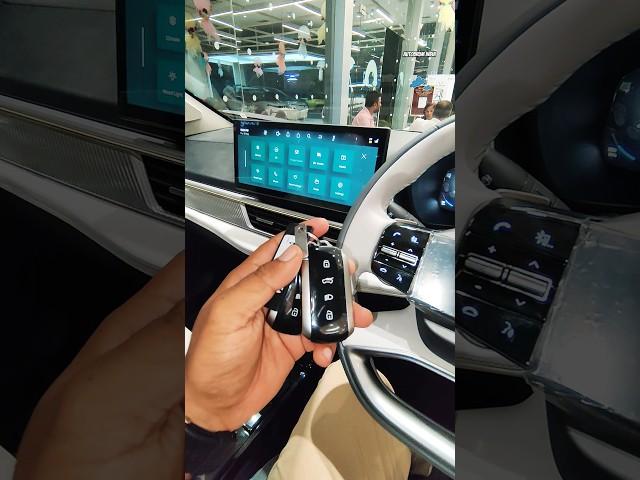 2024 All New Tata Curvv EV Dashboard and Key Design 