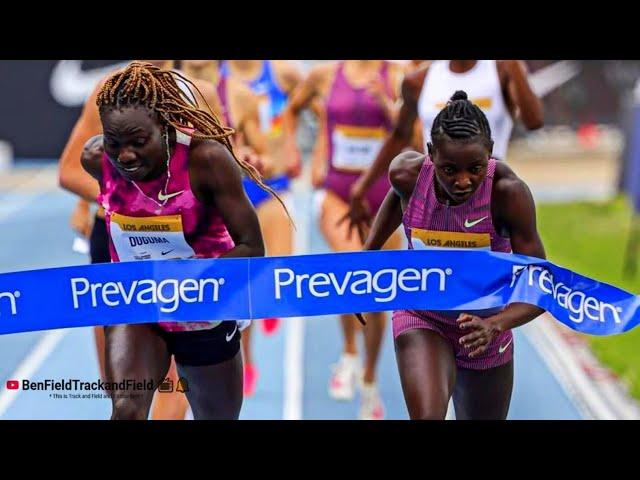 Women's 800M | USATF Los Angeles Grand Prix 2024 | #NAKAAYI #DUGUMA BenFieldTrackandField