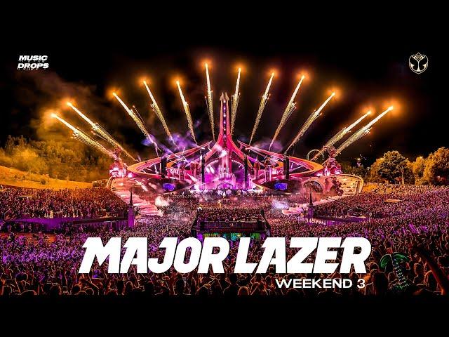 Major Lazer [Drops Only] @ Tomorrrowland Belgium 2022 | Mainstage, WEEK 3