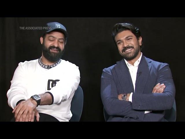 Full AP interview: Ram Charan and N.T. Rama Rao Jr.