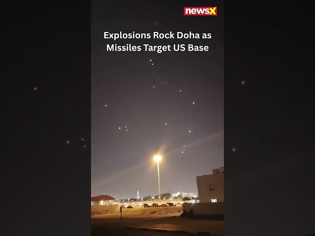 Explosions in Doha: Iranian Missiles Target US Base, Neutralized by Air Defenses