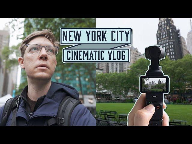 A Day in NEW YORK CITY | DJI Osmo Pocket 3 | CINEMATIC VLOG