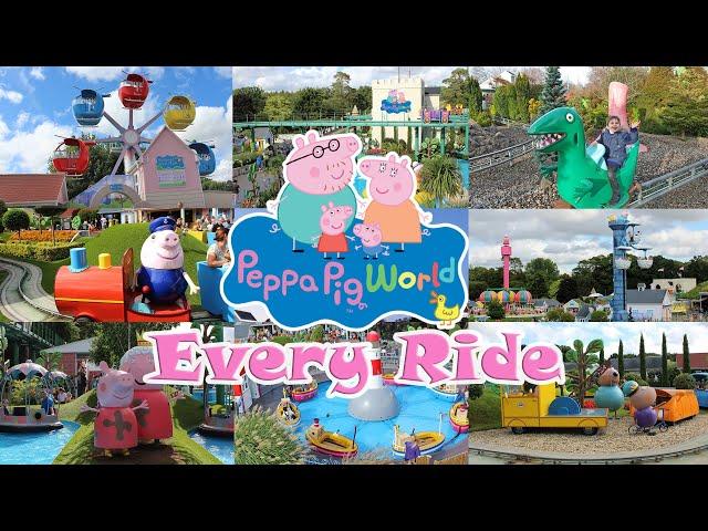 Every Ride in Peppa Pig World Paultons Park a Parents Guide (Jan 2022) [4K]