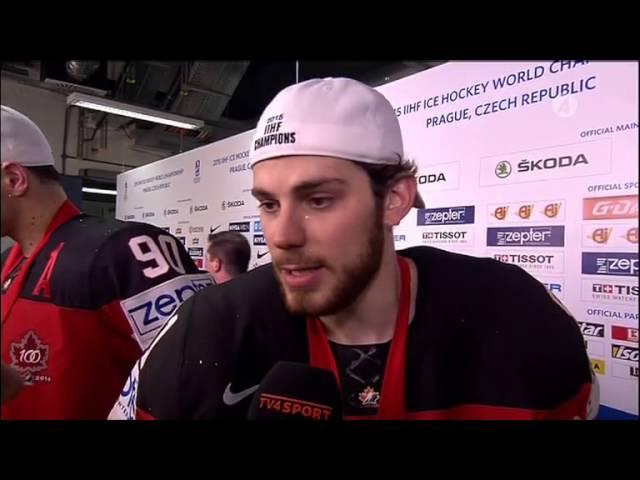 Tyler Seguin Interview after the game against Russia 2015 05 17 IIHF 2015 WC