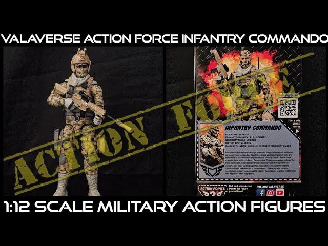 Valaverse Action Force Infantry Commando Dorkside Exclusive #valaverse #actionforce