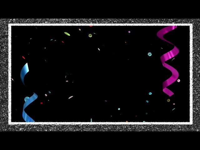 Black Color Glitter Motion Background Video | Glitter Motion Background Effect Video