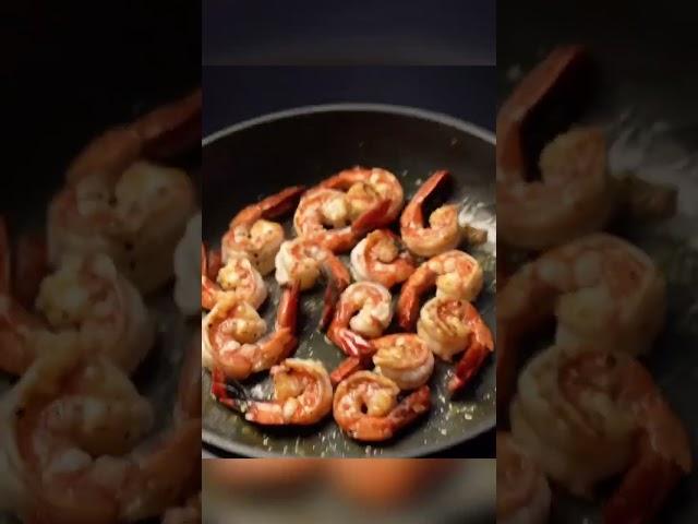 Garlic Cream Shrimp  #foryou #cooking #shrimp #lightmeal