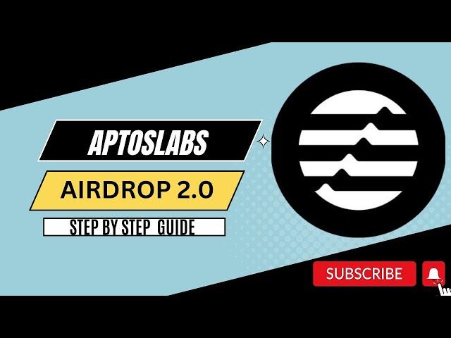 APTOS AIRDROP 2.0| STEP BY STEP GUIDE| #airdrop #how #bybit #layer1 #aptos #aptosairdrop DO THIS NOW