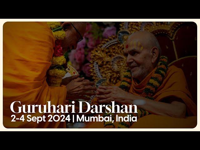 Guruhari Darshan, 2-4 Sep 2024, Mumbai, India