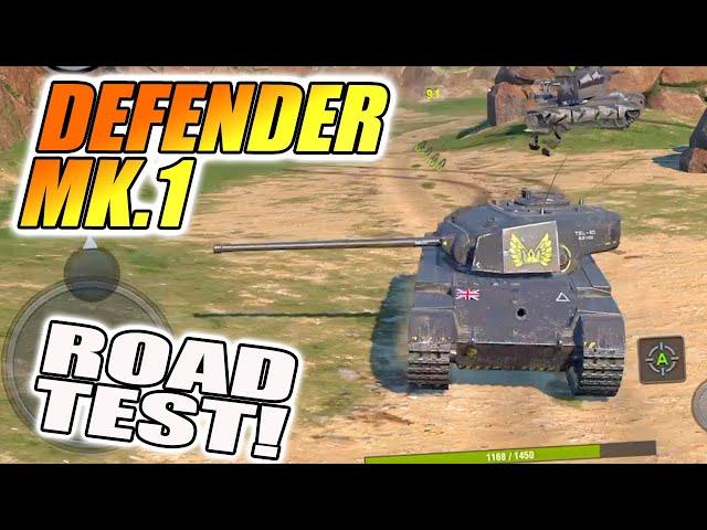 ROAD TESTING THE DEFENDER MK 1 WORLD OF TANKS BLITZ