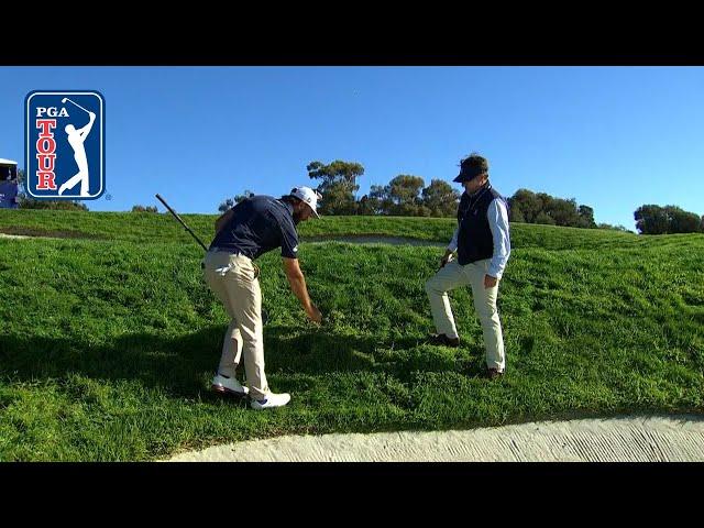 Max Homa mic’d up LIVE while playing at Torrey Pines