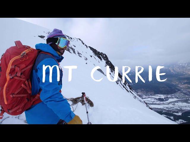 Ski: Mt Currie - Central Couloir