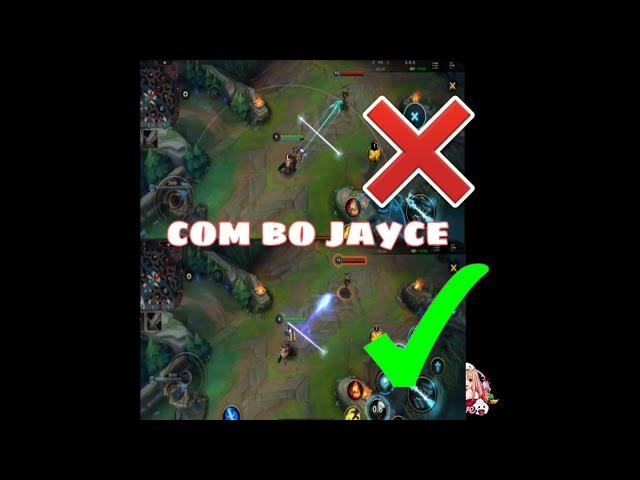 Jayce combo lol wildrift.
