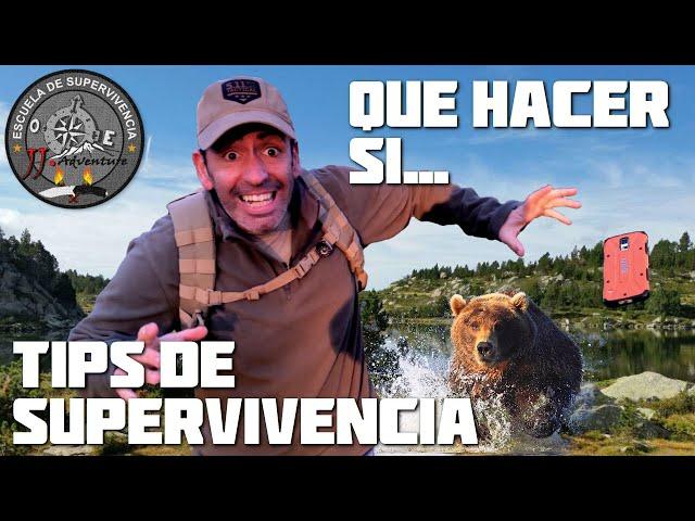  SOBREVIVE a encuentros con OSOS | Consejos de supervivencia en la naturaleza | JJsupervivencia 