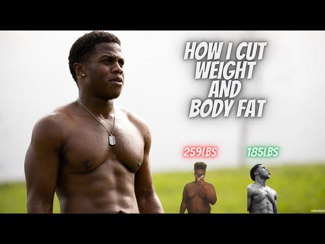 HOW I MANAGE TO CUT WEIGHT AND BODY FAT TO GET SHREDDED ️ | Dunkin Vlogs