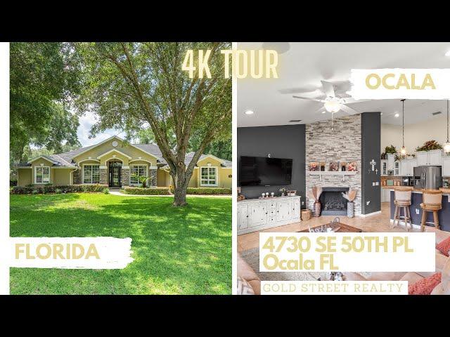 GORGEOUS HOME FOR SALE IN SOUGHT AFTER DALTON WOODS SUBDIVISION IN OCALA FLORIDA. 4K VIDEO TOUR!