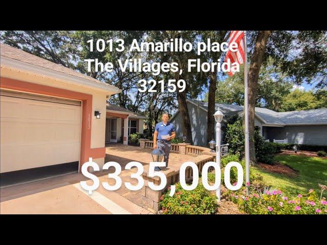 Full video walkthrough 1013 Amarillo place The Villages, Florida 32159   $335,000 furniture included