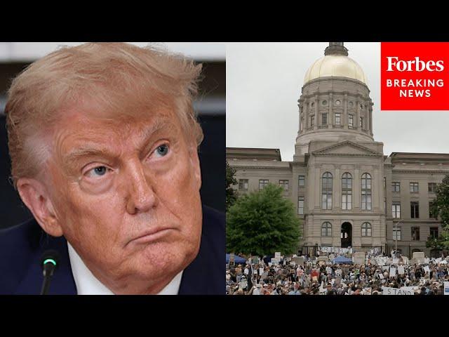 JUST IN: Anti-Trump Protesters Gather In Atlanta, Georgia For The 'No Kings' Rally