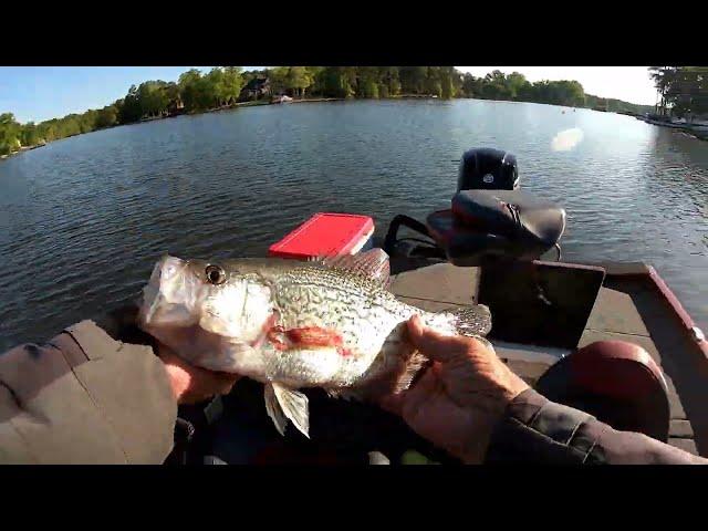 Teaching How To Catch Crappie, Lake Murray